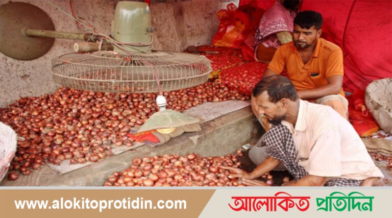 ভারতে শুল্ক আরোপে অস্থির পেঁয়াজের বাজার!