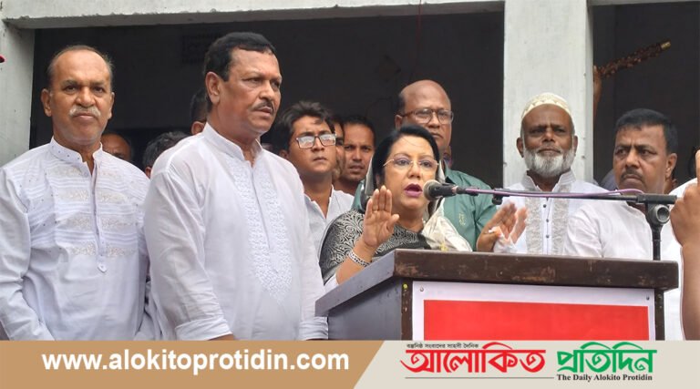 মানিকগঞ্জে বিএনপি’র প্রতিবাদ সমাবেশ