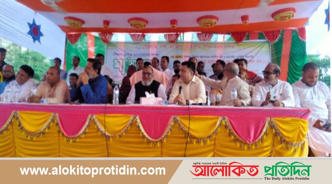 শিক্ষকদের মান উন্নয়ন হলে,ছাত্র-ছাত্রীদের উন্নয়ন হবে: মুক্তিযুদ্ধ বিষয়ক মন্ত্রী