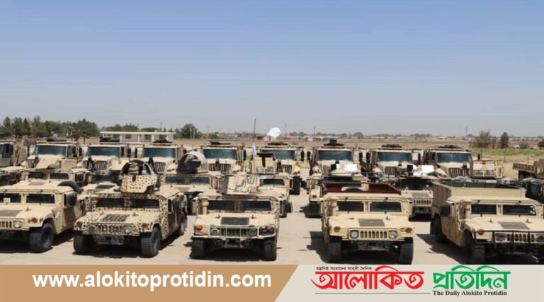 ভাঙাচোরা সামরিক যান ঠিক করল আফগানিস্তান