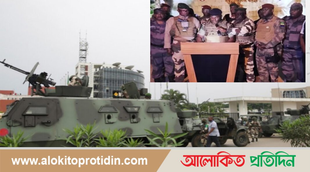 প্রেসিডেন্ট নির্বাচনের পর গ্যাবনে সেনাবাহিনীর অভ্যুত্থান
