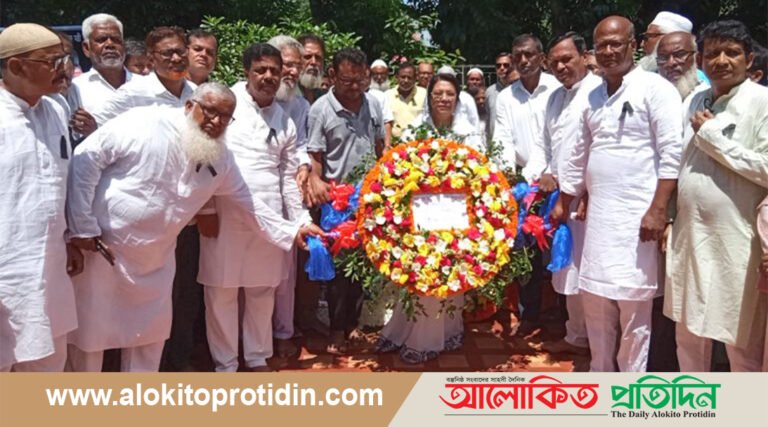 সাবেক মন্ত্রী হারুনার রশিদ খান মুন্নুর ষষ্ঠ মৃত্যুবার্ষিকী পালিত