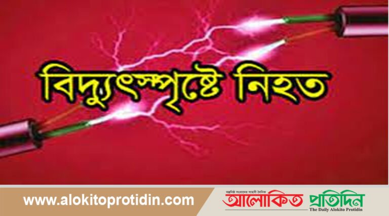 লংগদুতে বিদ্যুৎপিষ্ট হয়ে এক গৃহবধূর  মৃত্যু, পা পুড়লো মেয়ের