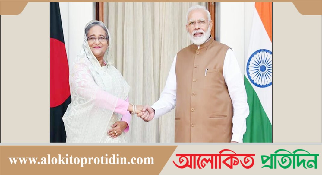 শেখ হাসিনা ও মোদী