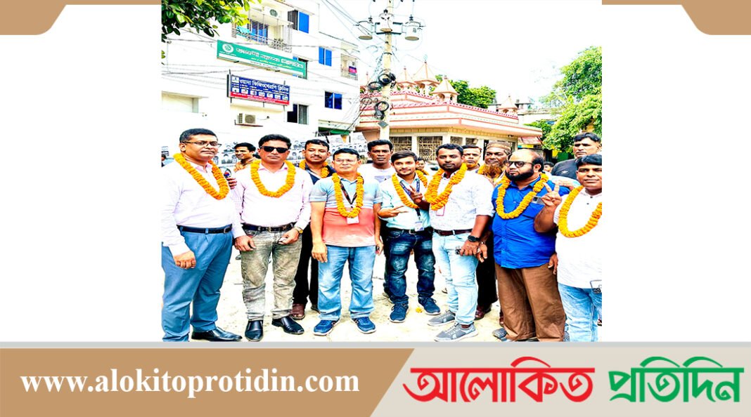 নির্বাচনে সভাপতি শামীম খান ও সা: সম্পাদক মাসুদ রানা নির্বাচিত