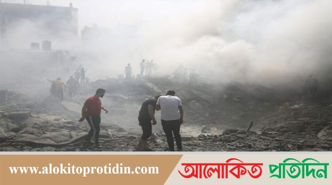 ১০ লাখ বাসিন্দাকে সরে যেতে ২৪ ঘণ্টা সময় দিয়েছে ইসরায়েল