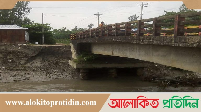 ঝুঁকিপূর্ণ নোয়াখালীর লালপুল যেকোন মুহুর্তে যোগাযোগ বিচ্ছিন্ন হওয়ার শঙ্কা