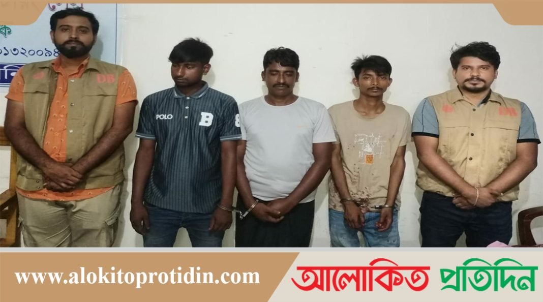 মানিকগঞ্জে ১৪০ গ্রাম হেরোইনসহ গ্রেফতার-৩