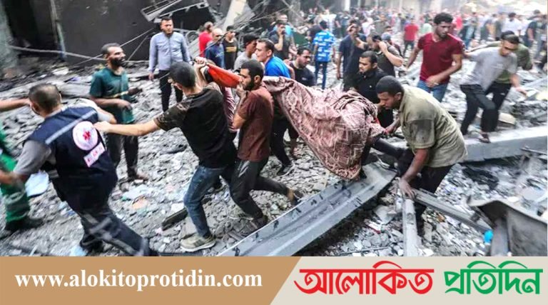 ফের গাজার হাসপাতালে ইসরায়েলের বিমান হামলা