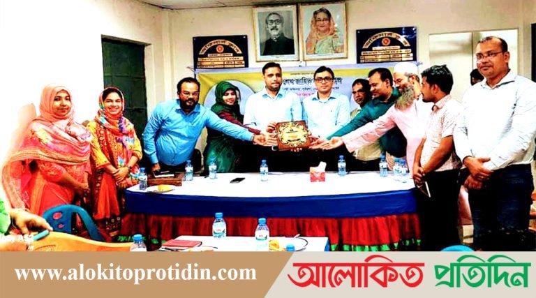 পূর্বধলায় উপজেলায় নির্বাহী কর্মকর্তার বিদায় সংবর্ধনা ও নবাগত নির্বাহী কর্মকর্তাকে বরণ