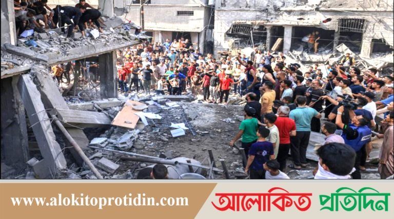 গাজা এখন রক্তাক্ত উপত্যকা