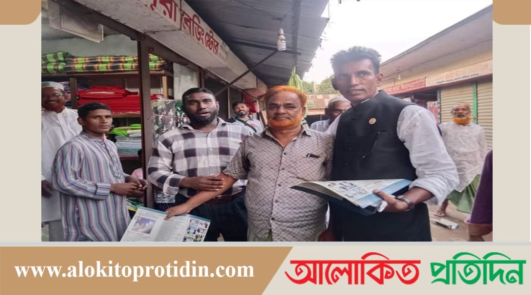 গজারিয়ায় নৌকা প্রতীকে ভোট চাইলেন আব্দুল্লাহ আল মামুন তোফাজ্জল 