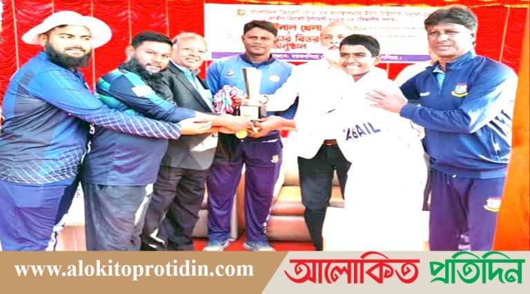 ইয়ং টাইগার জাতীয় ক্রিকেটে টাঙ্গাইল জেলা চ্যাম্পিয়ন