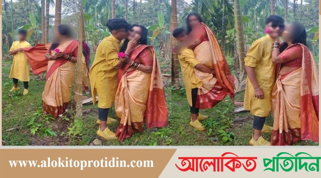 শিক্ষা সফরে গিয়ে শিক্ষিকার সঙ্গে অন্তরঙ্গ ফটোশুট ছাত্রের