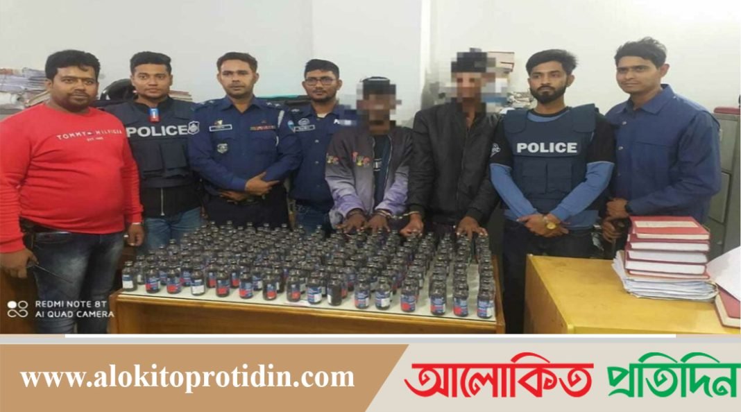 বিজয়নগর ১৬২ বোতল ফেনসিডিলসহ গ্রেপ্তার-২