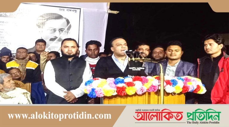 গোপালগঞ্জে আল-আমিন কাউন্সিলর আয়োজিত নির্বাচনী জনসভা অনুষ্ঠিত 