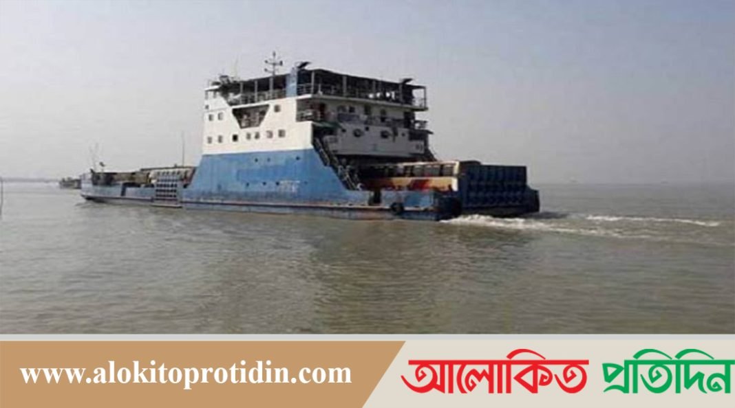 ৮ ঘণ্টা পর দৌলতদিয়া-পাটুরিয়া নৌরুটে ফেরি চলাচল স্বাভাবিক