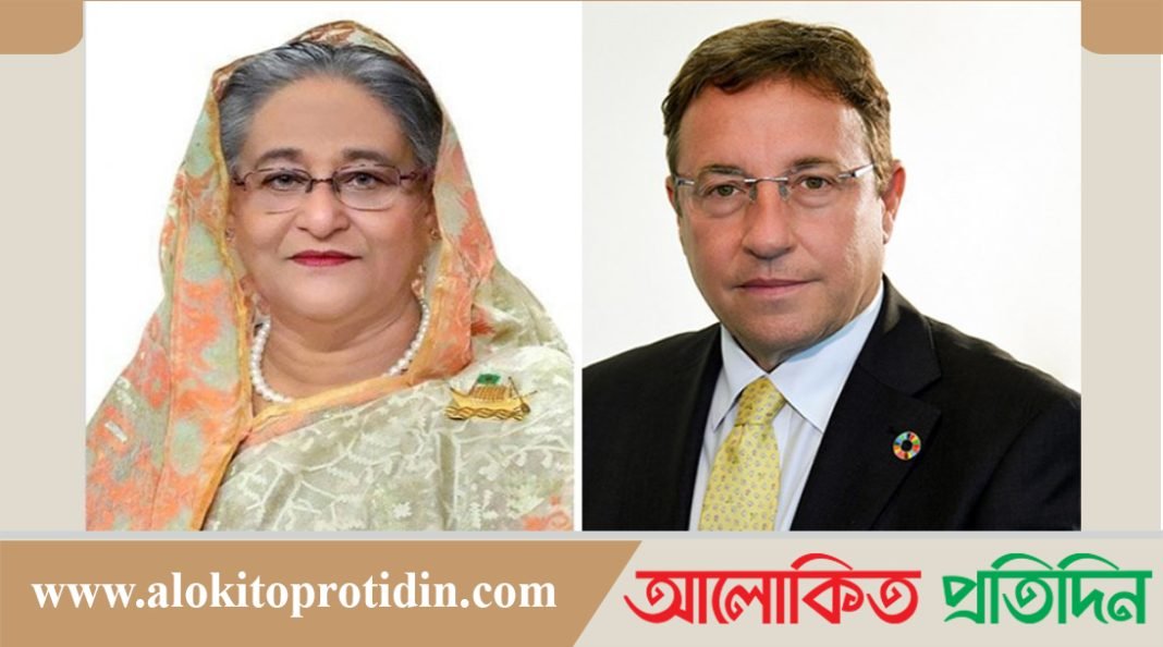 শেখ হাসিনাকে অভিনন্দন জানিয়েছেন ইউএনডিপি