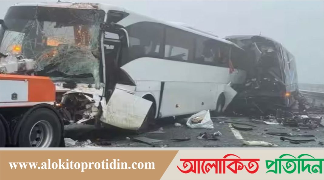 ব্রাজিলে ট্রাকের সঙ্গে বাসের সংঘর্ষে নিহত-২৫