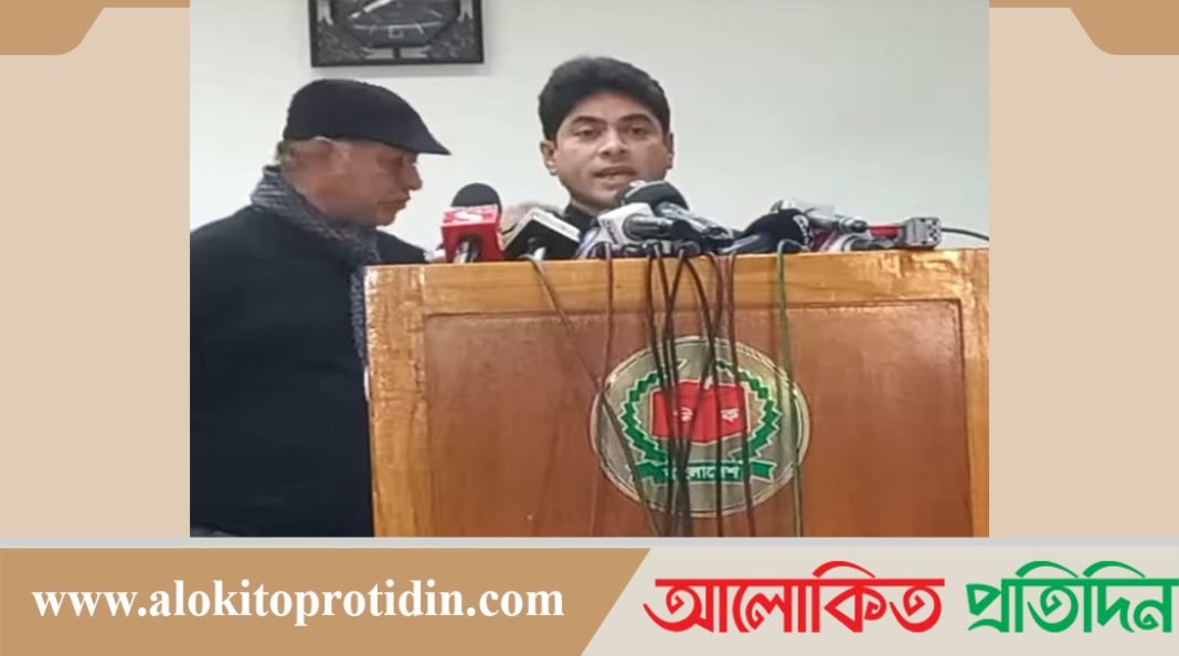 ঢাকা-০৭ আসন মিথ্যা মামলা করে প্রার্থীতা বাতিলে স্বতন্ত্র প্রার্থীর সংবাদ সম্মেলন