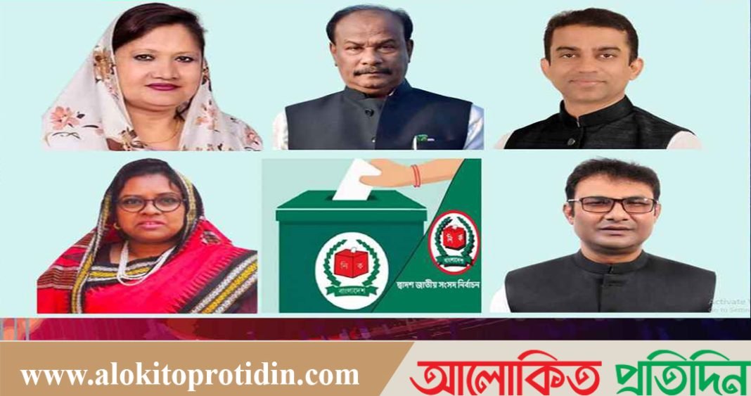 গাইবান্ধার ৫টি সংসদীয় আসনের তিনটিতে নৌকা ও দুইটিতে স্বতন্ত্র প্রার্থী বিজয়ী 