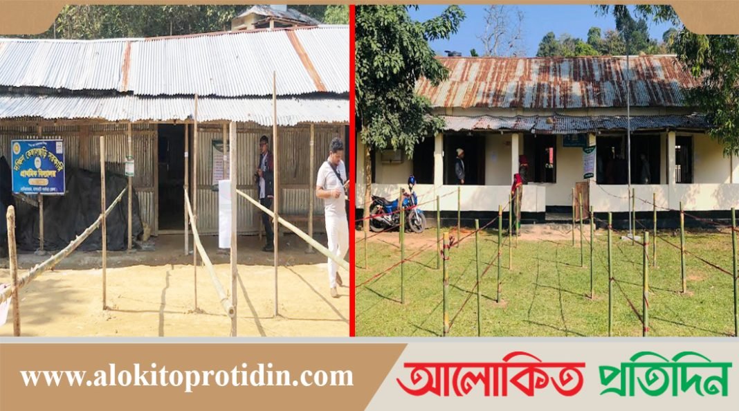 নরসিংদী সদরে বেশির ভাগ ভোট কেন্দ্রে ছিল ফাঁকা