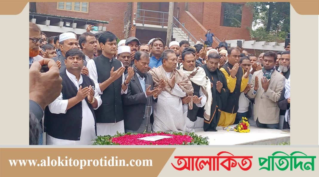 জাতির পিতার সমাধিতে ঢাকা-১৯’র এমপি সাইফুলের শ্রদ্ধা