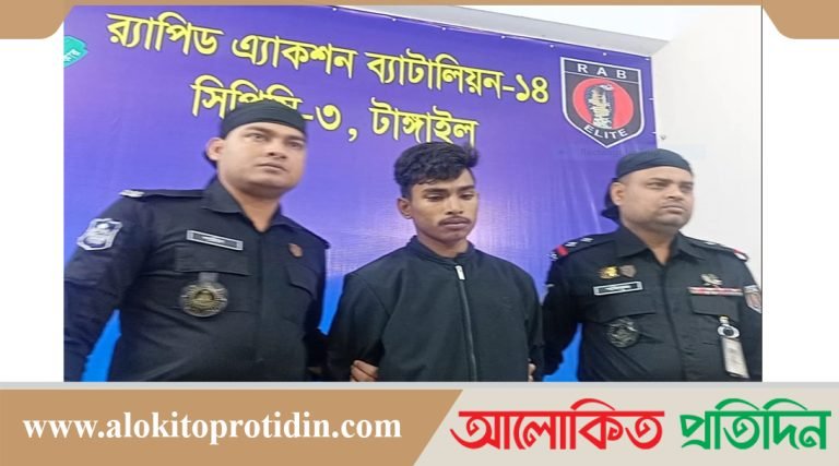 টাঙ্গাইলে দাদা হত্যার আসামী নাতি আটক