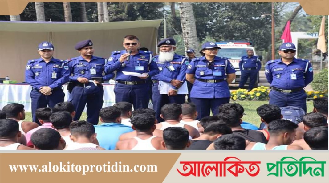নড়াইলে ট্রেইনি রিক্রুট কনস্টেবল নিয়োগের দ্বিতীয় দিনের কার্যক্রম সম্পন্ন