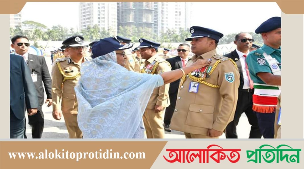 পিপিএম পদক পেলেন গাইবান্ধার পুলিশ সুপার মোঃ কামাল হোসেন 