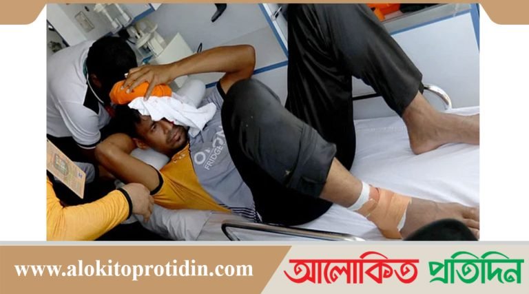 বলের আঘাত লেগে হাসপাতালে মোস্তাফিজ