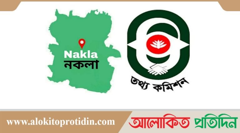 নকলা ইউএনও’র বিরুদ্ধে তথ্য কমিশন কর্তৃক গৃহীত সুপারিশের বিরুদ্ধে গণস্বাক্ষরসহ প্রতিবাদ