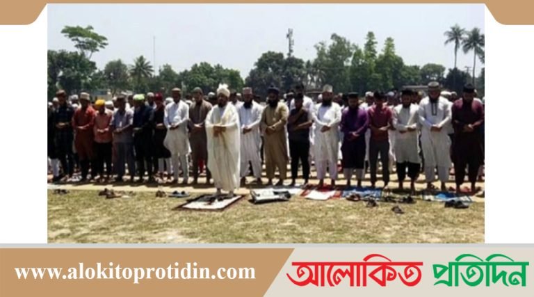 সৈয়দপুরে বৃষ্টির জন্য ইসতিসকার নামাজ আদায়