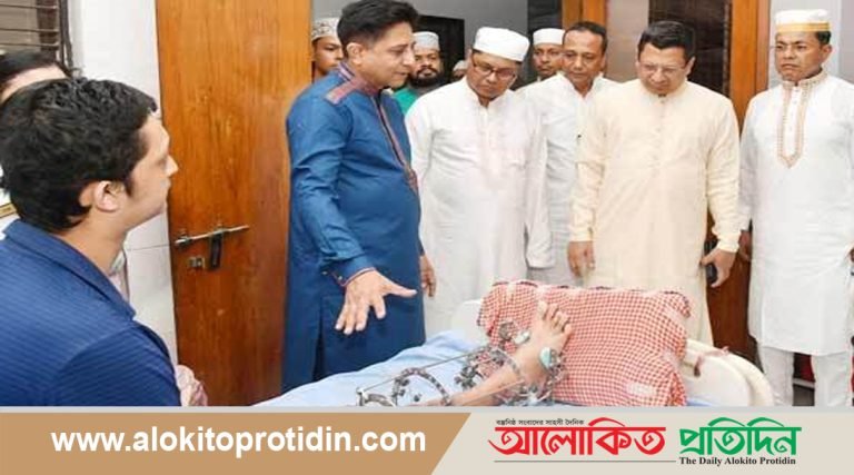 ঈদের দিন অসুস্থ পুলিশ সদস্যদের পাশে হাসপাতালে আইজিপি
