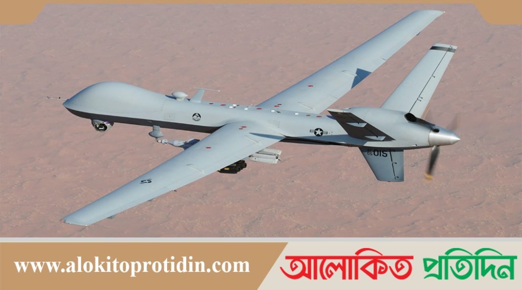 যুক্তরাষ্ট্রের একটি এমকিউ-৯ ড্রোন ভূপাতিত করল হুথিরা