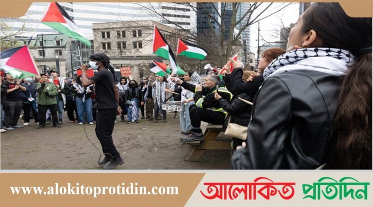 যুক্তরাষ্ট্র থেকে অন্যান্য দেশে ছড়িয়ে পড়ছে ইসরায়েলবিরোধী বিক্ষোভ