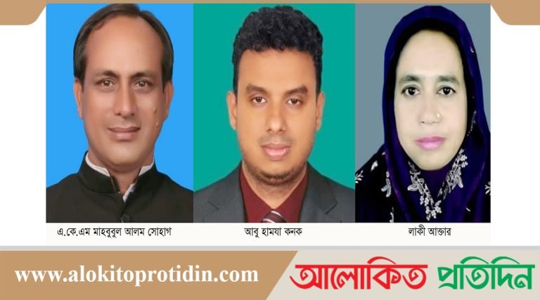 নকলা উপজেলা পরিষদের চেয়ারম্যান পদে সোহাগ, ভাইস চেয়ারম্যান, কনক ও লাকী নির্বাচিত