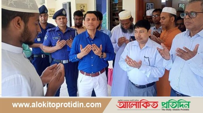 শ্রীবরদীতে মুজিব কর্ণার ও কাজল গ্রন্থগারের উদ্বোধন