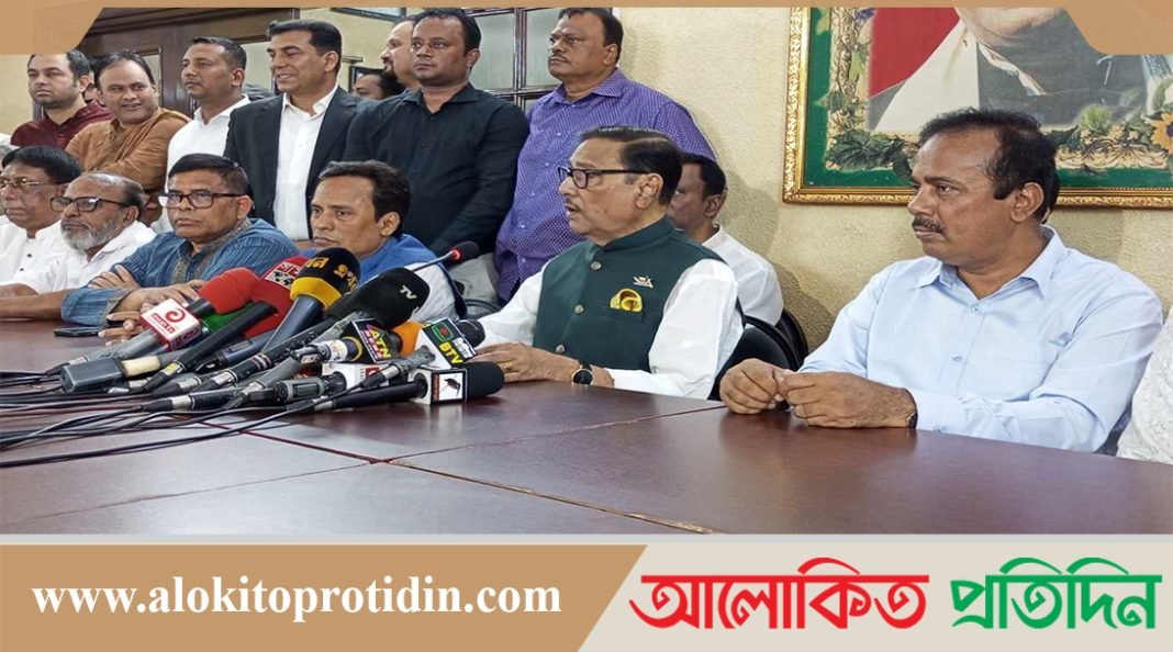 বেনজীর দোষী সাব্যস্ত হলে দেশে ফিরে আসতেই হবে : ওবায়দুল কাদের