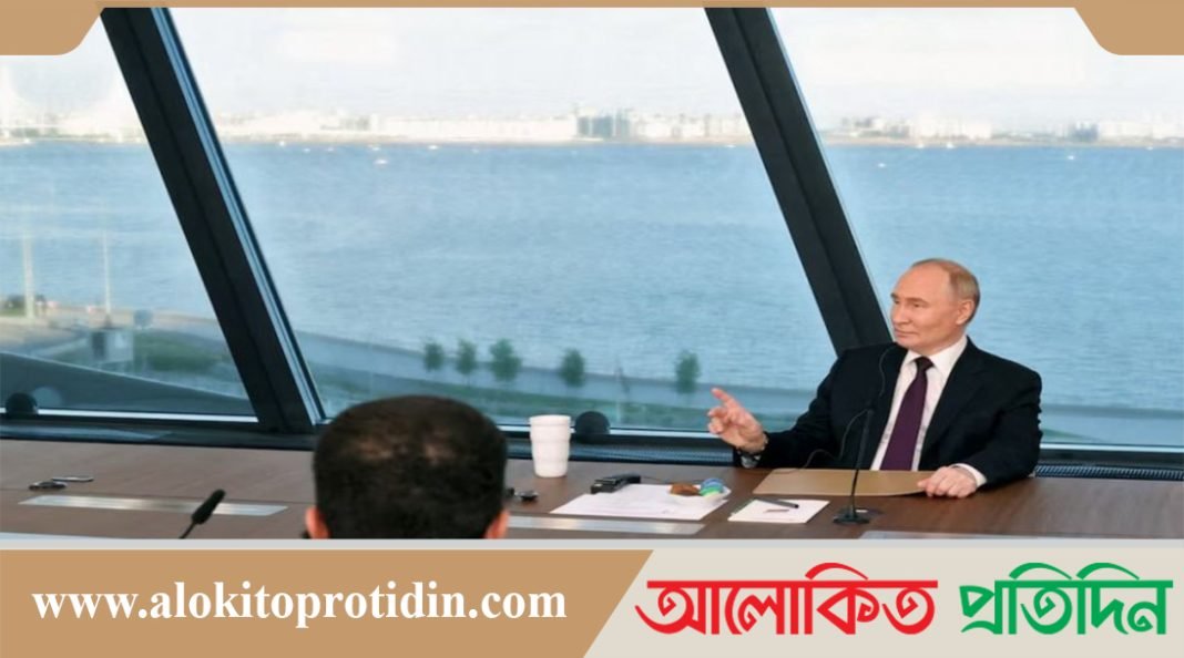 পশ্চিমাদের কাছাকাছি ক্ষেপণাস্ত্র মোতায়েনের হুমকি পুতিনের