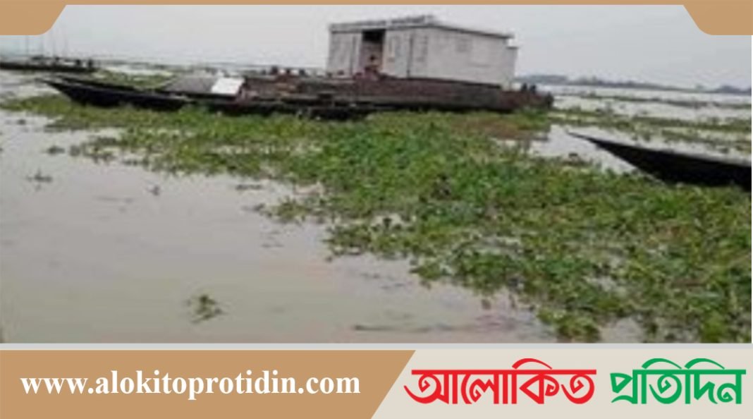 গাইবান্ধায় নদ-নদীর পানি বৃদ্ধি, নিচু এলাকায় পানি ঢুকতে শুরু করেছে