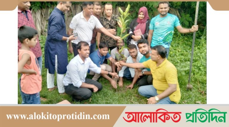 নড়াইলের লোহাগড়ায় সবুজের বার্তা ছড়ালো মিশন গ্রিন বাংলাদেশ