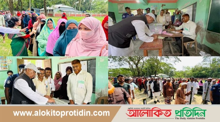 কলাপাড়ায় ভোট হচ্ছে : ভোট দিলেন মন্ত্রীও