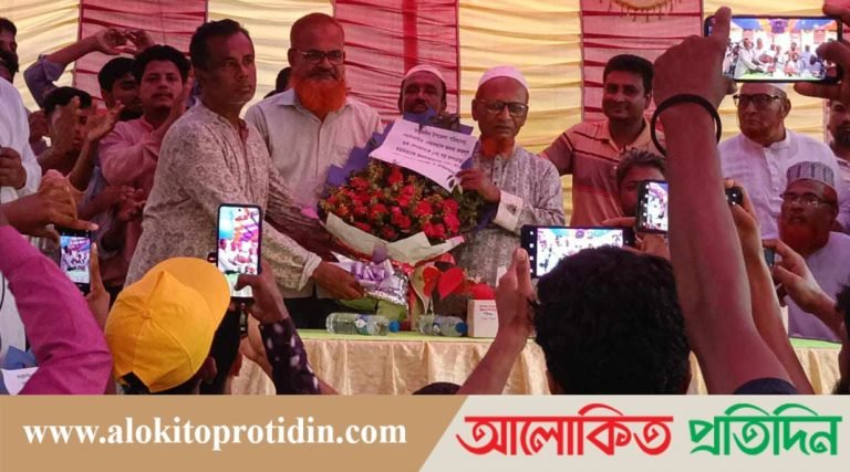 যতদিন বেঁচে থাকবো মলংচরাবাসীর কাছে ঋনী হয়ে থাকবো: সংবর্ধনা অনুষ্ঠানে ফজলুল হক দেওয়ান