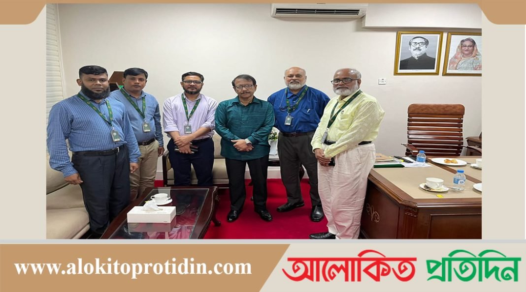 প্রধানমন্ত্রীর শিক্ষা ও সংষ্কৃতি উপদেষ্টার সঙ্গে নোবিপ্রবি উপাচার্যের সাক্ষাৎ