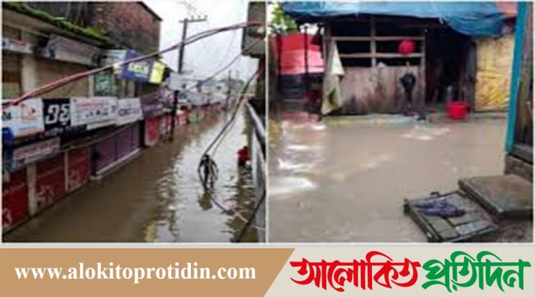 বন্যায় নোয়াখালীতে বিদ্যুৎ ও যোগাযোগ বিচ্ছিন্ন