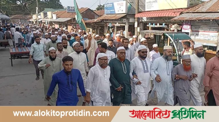 দেওয়ানগঞ্জের সানন্দবাড়ীতে জামায়াতের শোকরানা সমাবেশ ও গণমিছিল