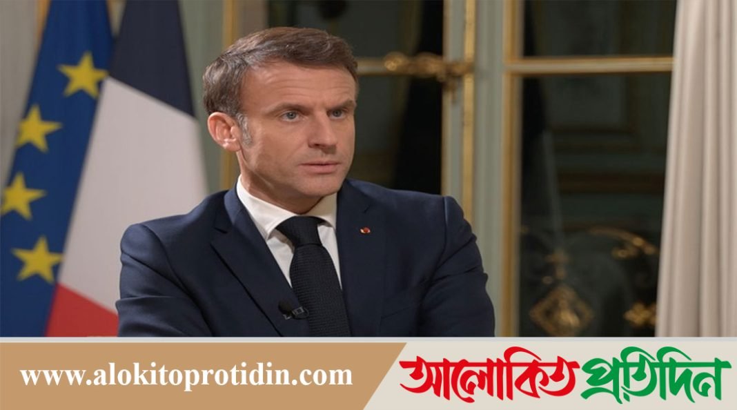 ইসরায়েলকে হামলা বন্ধ করতে হবে,লেবানন ‘নতুন গাজা’ হতে পারে না: ম্যাক্রোঁ