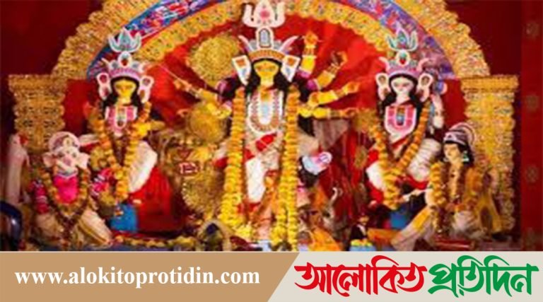 চৌদ্দগ্রামে দুর্গাপূজা উপলক্ষে চলছে শেষ মুহূর্তের প্রস্তুতি
