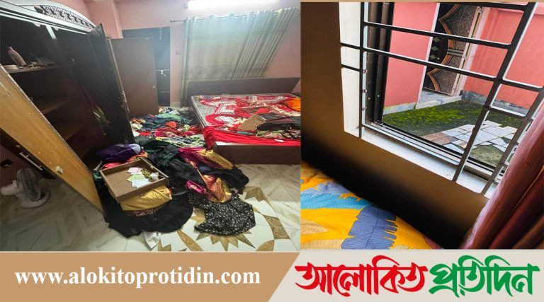 গাজীপুরে বাড়ীর মালিকে অস্ত্রের মুখে জিম্মি করে নগদ টাকাসহ,স্বর্নালংকার লুট